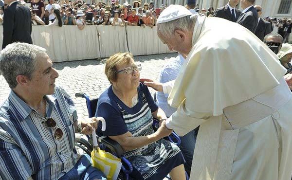 "The prayer of the elderly can protect the world"
