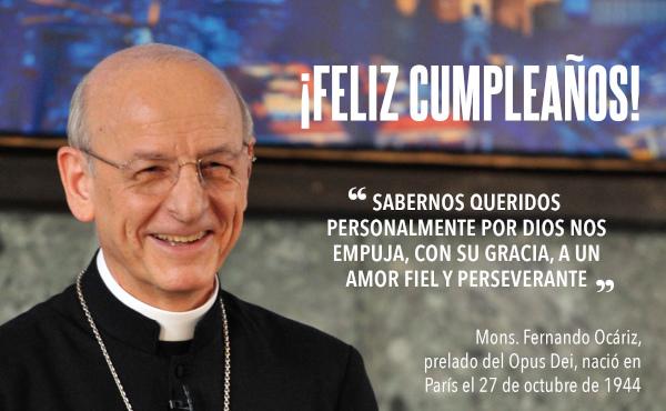 Opus Dei - Cumpleaños del prelado del Opus Dei