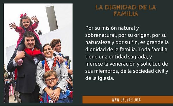 La dignidad de la familia