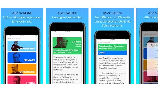 Création de « eScrivaLite App »