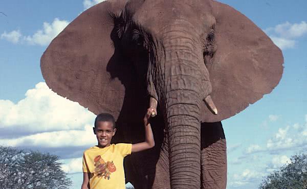 L'homme qui avançait avec les éléphants (il sera bientôt prêtre)