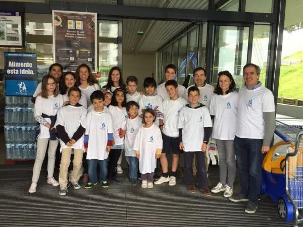 “Contra a Fome”! Pais, alunos e professores unidos na Campanha do Banco Alimentar
