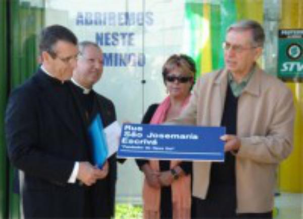 São Josemaria ganha rua em sua homenagem em Porto Alegre
