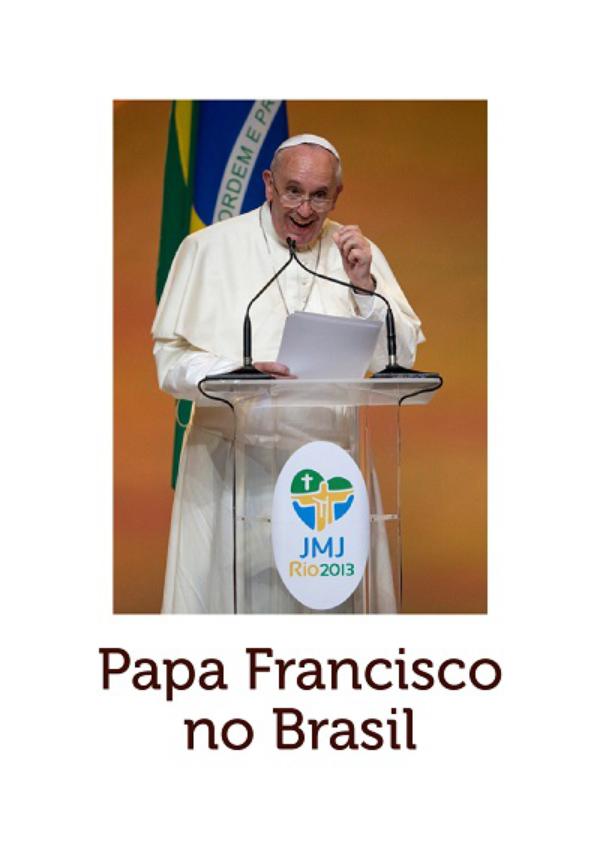Livro digital com todos os discursos do Papa na JMJ