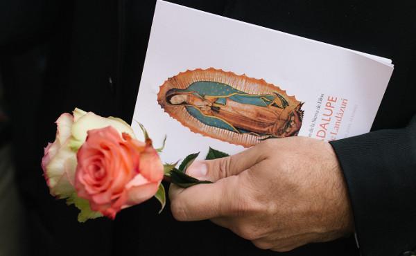 Palverännak Guadalupe pühamusse