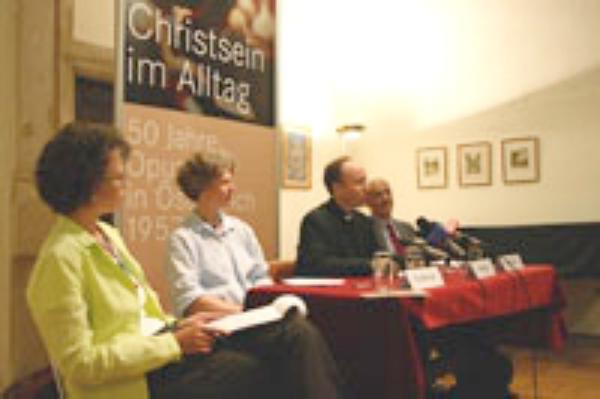 50 Jahre Opus Dei in Österreich. Pressekonferenz