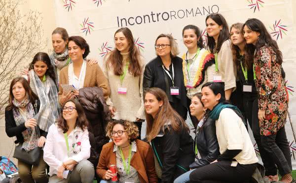 Os participantes no UNIV, no Tríduo Pascual