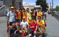 A Asociación Xuvenil Tambre de Pontevedra participou tamén na JMJ