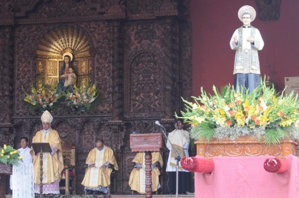 Homenagem a São Josemaria pelo 40º aniversário da sua visita a Cañete (Peru)