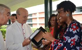 Il prelato in Nigeria: “Mettiamo Cristo al centro della nostra vita”.