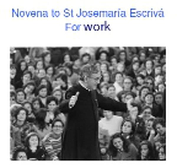 special-novenas-for-saint-josemaria27s-intercession