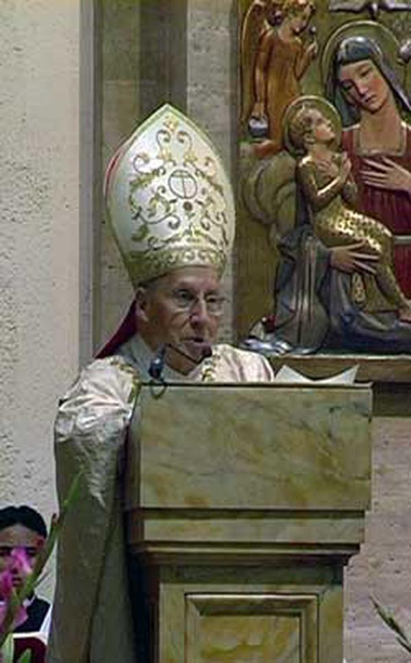 Mgr Xavier Echevarria, Prélat de l’Opus Dei. Rome, 26 juin 2008