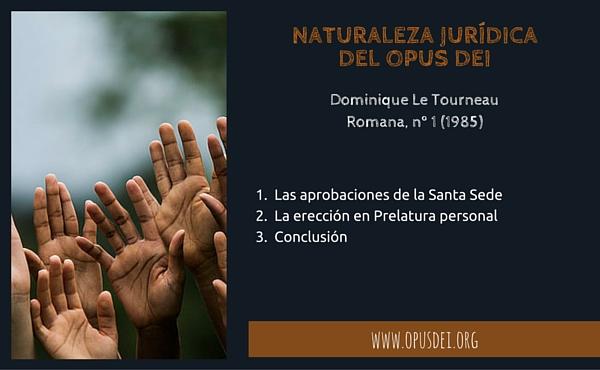 Naturaleza jurídica del Opus Dei