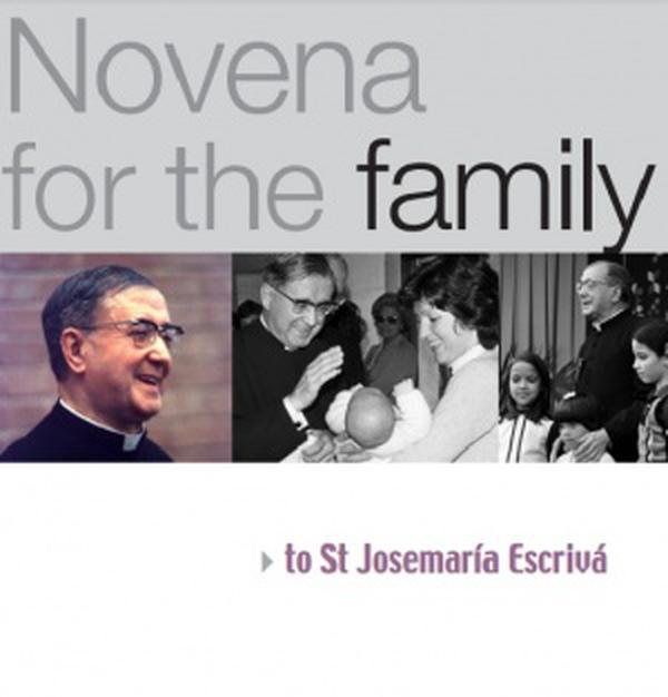 Devetnica za obitelj svetom Josemariji