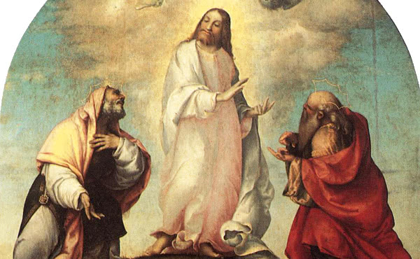 Evangelio de San Mateo en el que se relata la Transfiguración del Señor