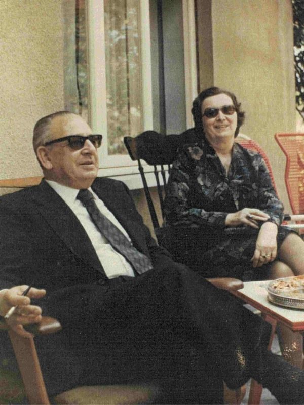 Los padres de Toni, Giusto y Antonia