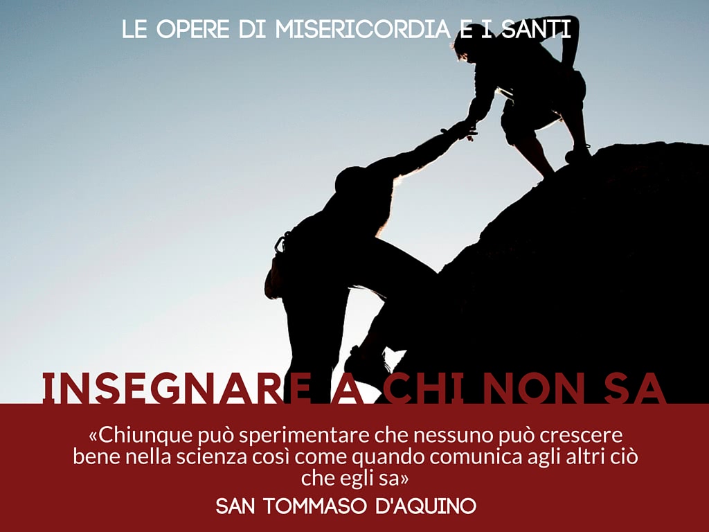 Frasi Dei Santi Sulle Opere Di Misericordia Opus Dei