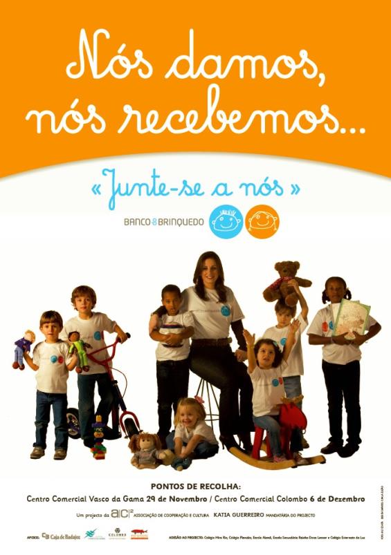 Uma campanha do Banco do Brinquedo que contou com a colaboração da fadista Katia Guerreiro  