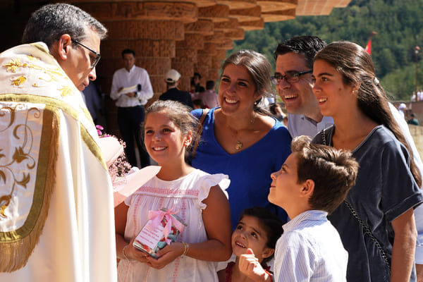 Ofrenda de familias en Torreciudad