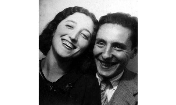 Tomás Alvira e sua futura esposa Francisca Domingues, quando ainda eram namorados.