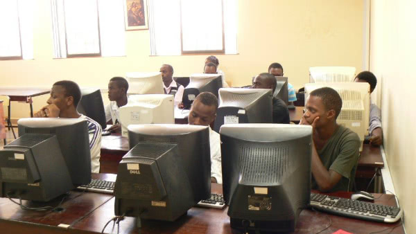 EDV-Saal im neuen Eastlands Komplex