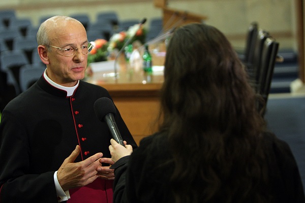 Mons. Fernando Ocáriz, Vicario Auxiliar de la Prelatura del Opus Dei. 