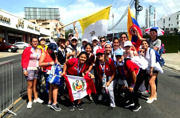 Colegio Salcantay en la JMJ Panamá 2019