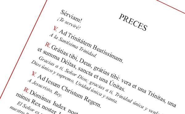 Preces do Opus Dei