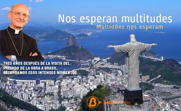 Un documental sobre el viaje de Mons. Fernando Ocáriz a Brasil