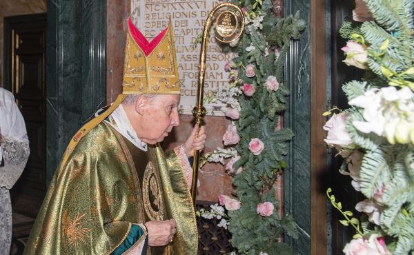 Clausura del año jubilar de la misericordia en Santa María de la Paz