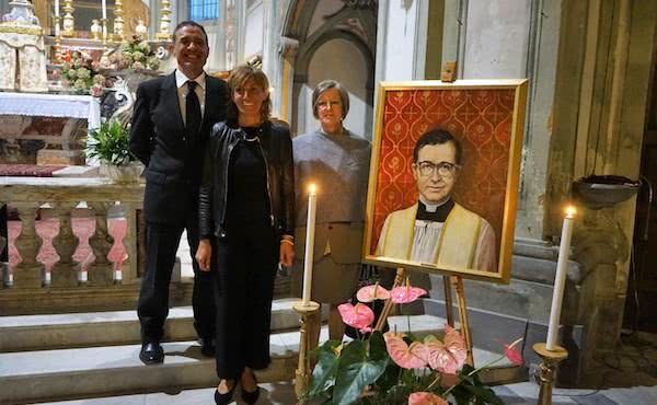 Un quadro di san Josemaría a Garbagna