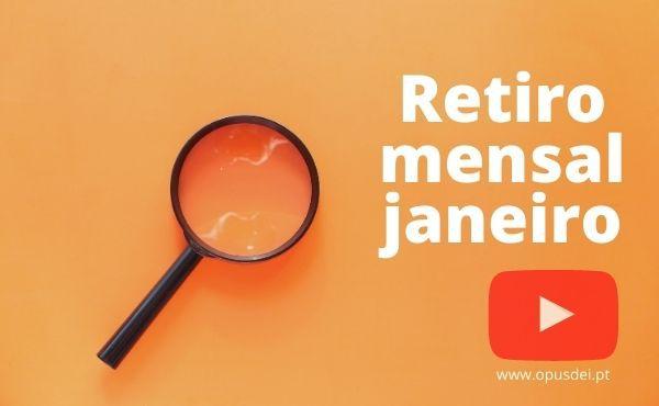 Retiro mensal de janeiro 2021 em casa em português