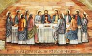 Jezus stelt de Eucharistie in