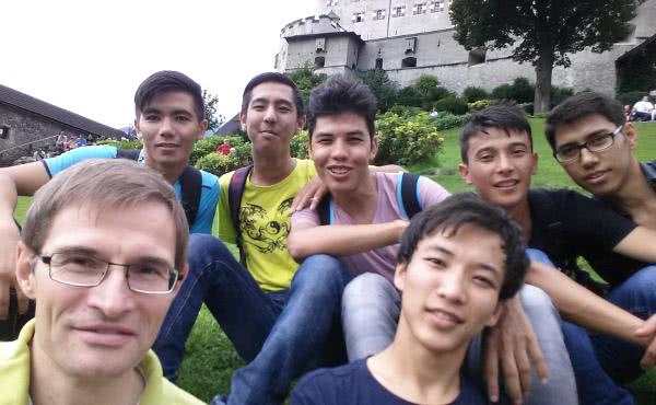 Young Refugees Prepare for Baptism in Salzburg