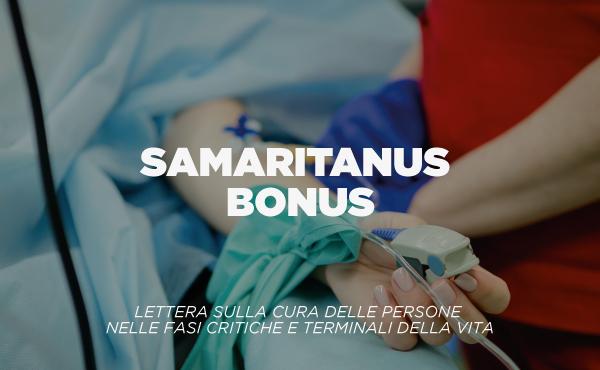 Lettera "Samaritanus bonus", sulla cura delle persone nelle fasi critiche e terminali della vita