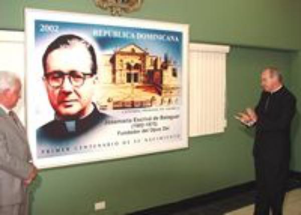 Primer sello dedicado a Josemaría Escrivá en la República Dominicana
