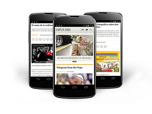 Opus Dei - Pro smartphony a tablety
