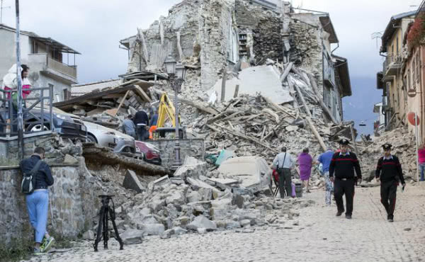 Opus Dei - Palabras del Prelado ante el terremoto en el centro de Italia