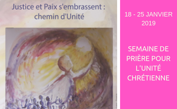 Justice et Paix s’embrassent : chemin d’unité