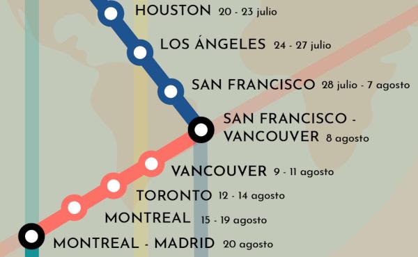 Próximos viajes pastorales del prelado