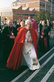 Saint Jean-Paul II et Saint Josémaria